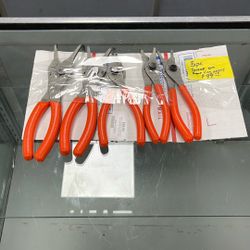 Five Piece Snap On Snap Ring Pliers
