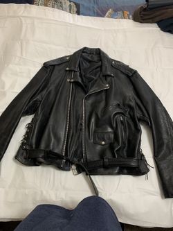 Leather Motorcycle jacket - Size 56