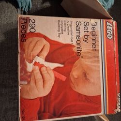 Vintage Lego Beginner Set By Samsonite 