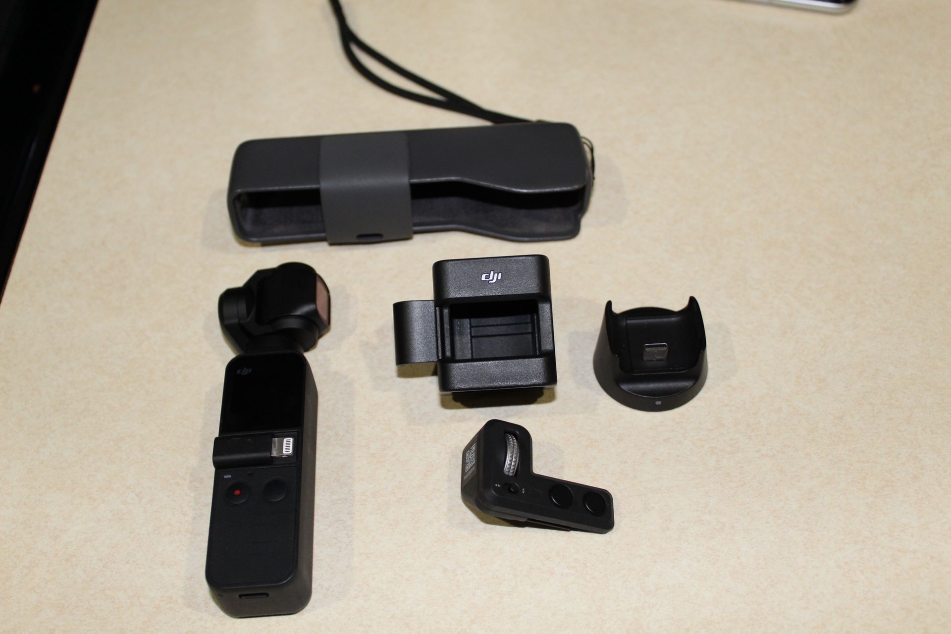 Dji Osmo Pocket + Osmo accessories and case