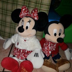 mickey and minnie