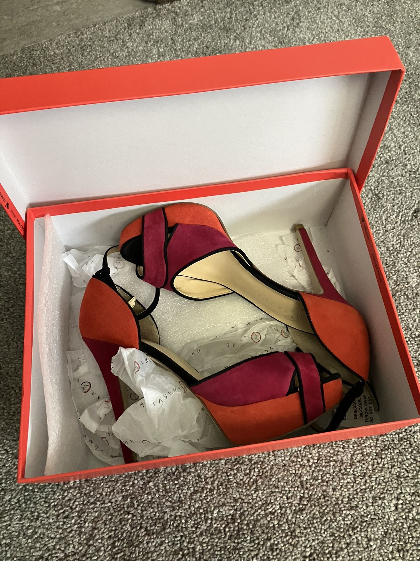 IVANKA TRUMP Kyra Pump Red High Heel Shoes