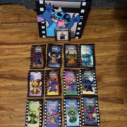 Set Of 12 Stitch Crash Landing Pins