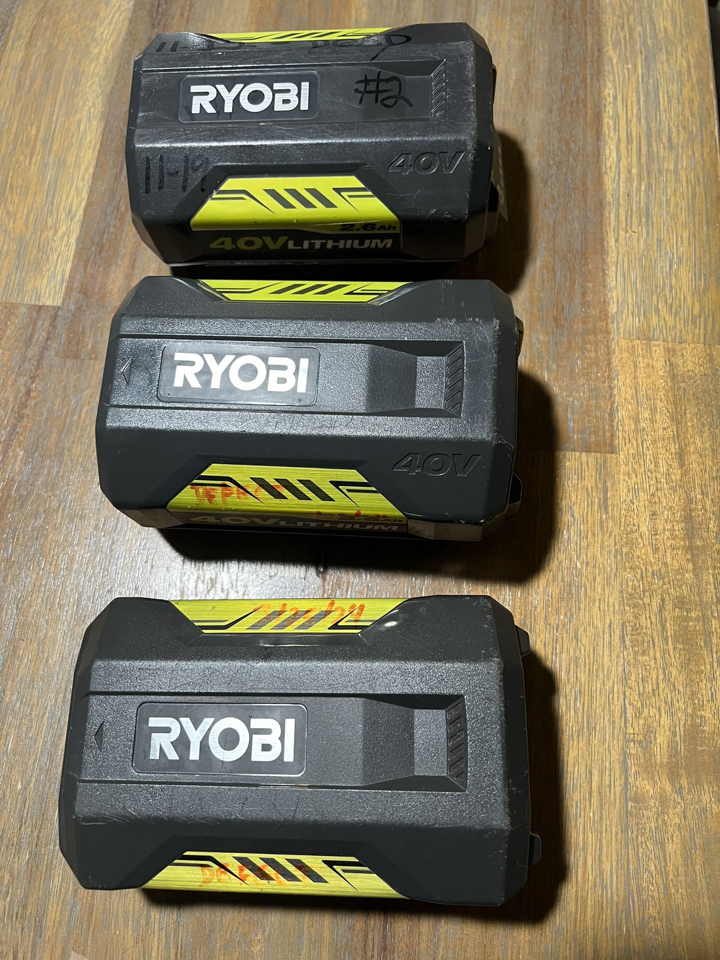 Ryobi Batteries