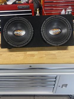 Vintage Kicker Comp 12” Subwoofers