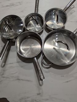 Wolfgang Puck Stainless Steel Pot Set