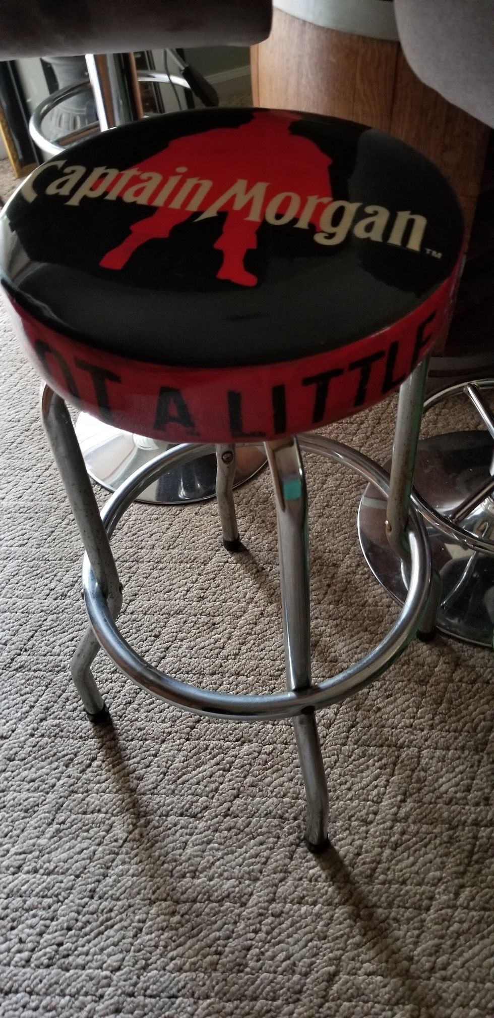 Unique Bar Stool: Captain Morgan