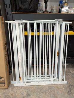 Metal Walk-through Baby Gates (3 gates total)