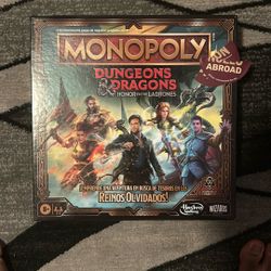 Dungeons And Dragons Monopoly (Spanish)