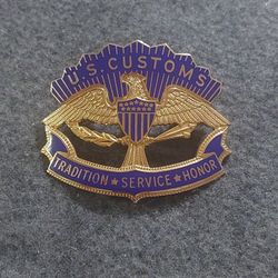 Blackinton U.S. Customs Badge