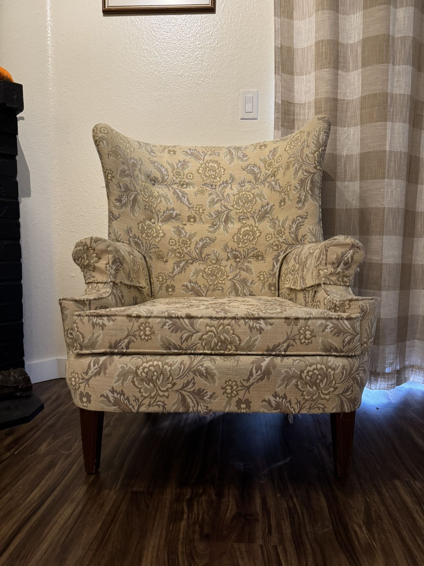 Vintage High-back Chair