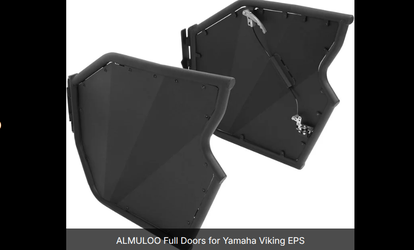 ALMULOO Full Doors for Yamaha Viking EPS