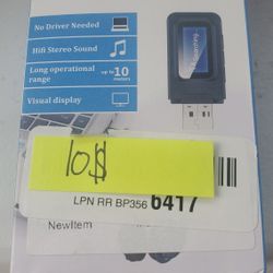 3 In 1 Receiver And Transmiter With Display Bluetooth 