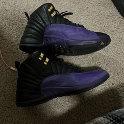 Purple And Black Jordan 12