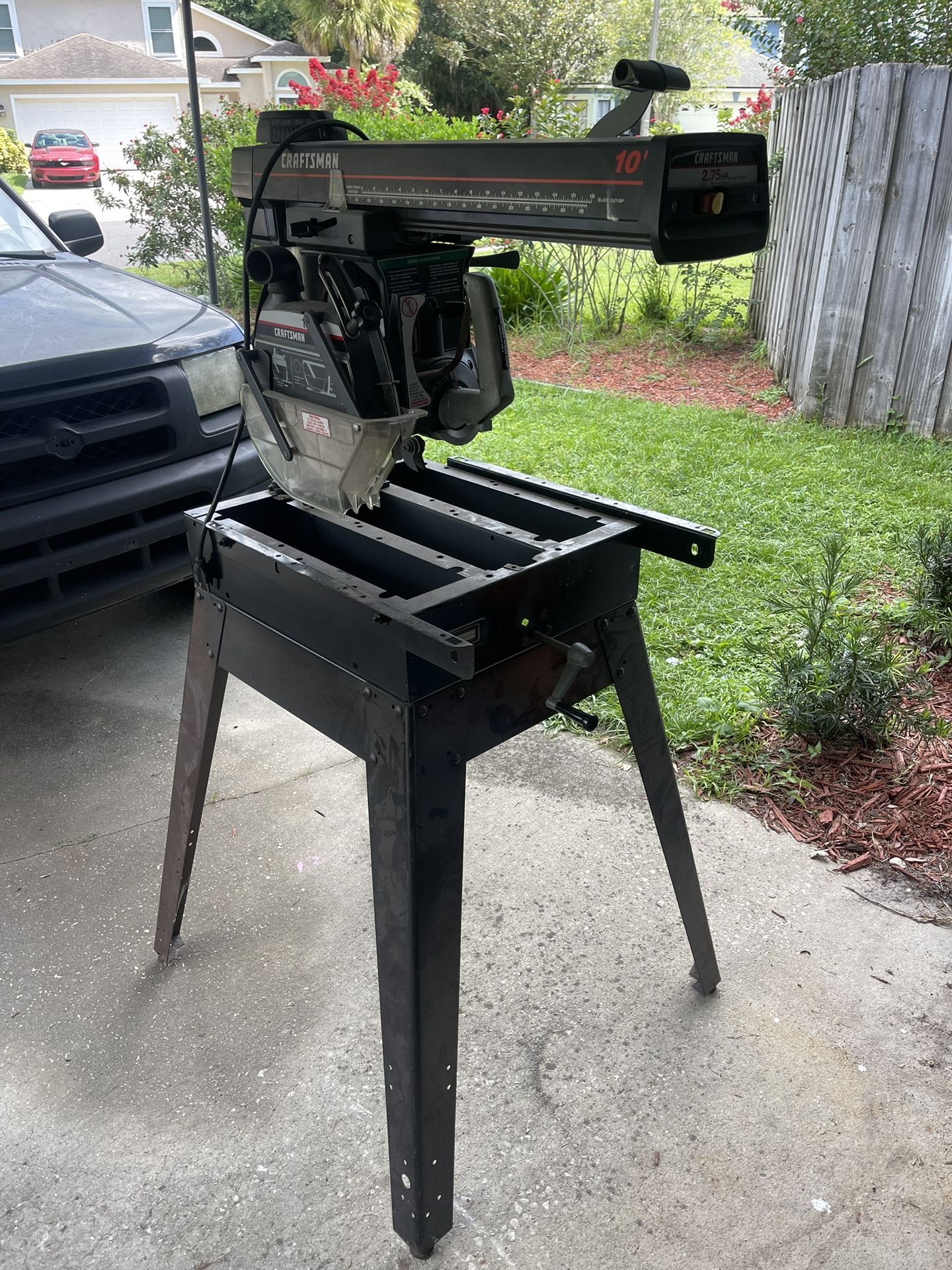 Craftsman 10” Radial Arm Saw