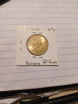 🇭🇺 2018 Hungarian 20 Forint Coin. 🇭🇺 
