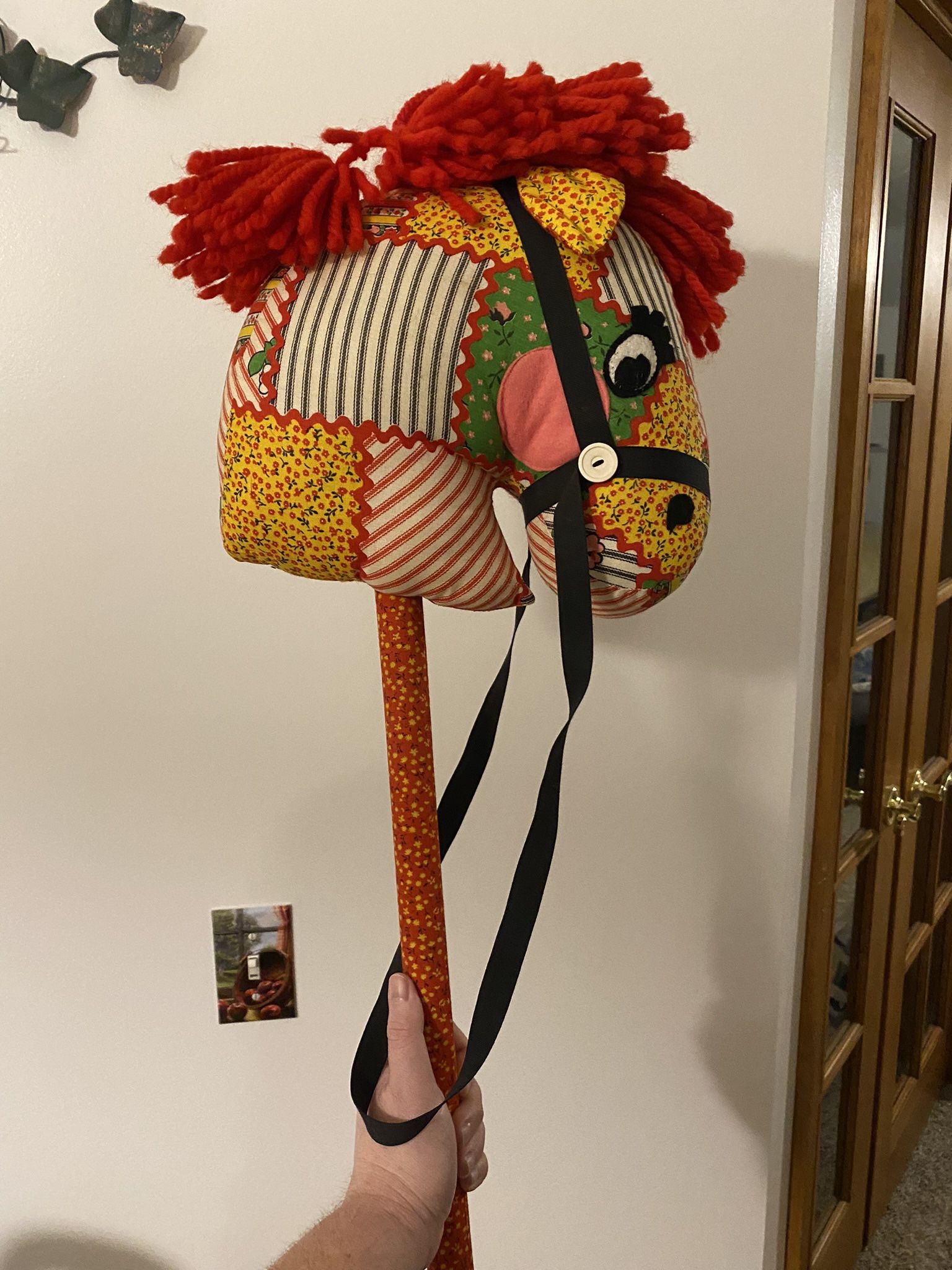 Vintage Toy Horse Stick