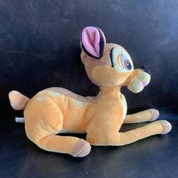 Disney Store Bambi Plush Stuffed Animal 8"