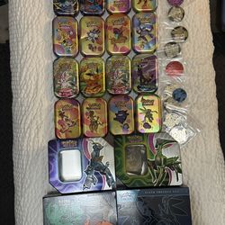 Pokemon empty TINS