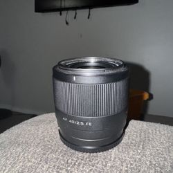 Sony Viltrox 40mm Lens Full Frame