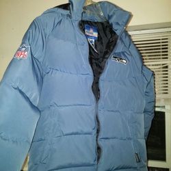 Boys Seahawks Feather-Down NFL Winter Coat