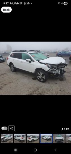2019 Subaru outback limited PARTS