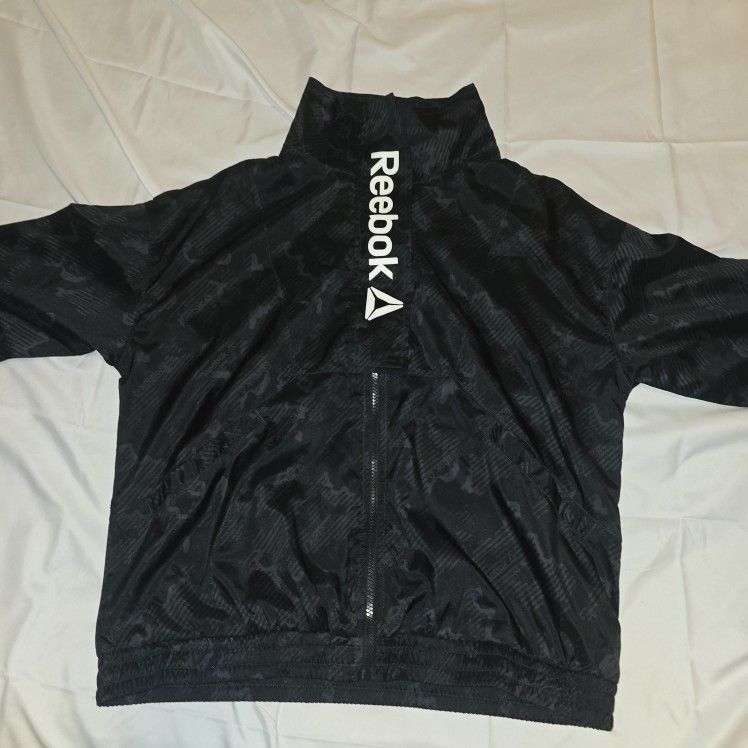 Reebok Men’s Windbreaker Jacket (Size Medium)