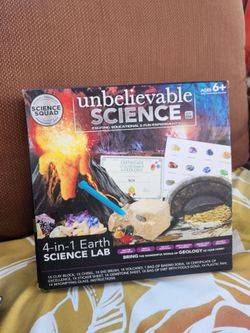 Geology kids Earth Lab 4-in-1 science Lab Kit