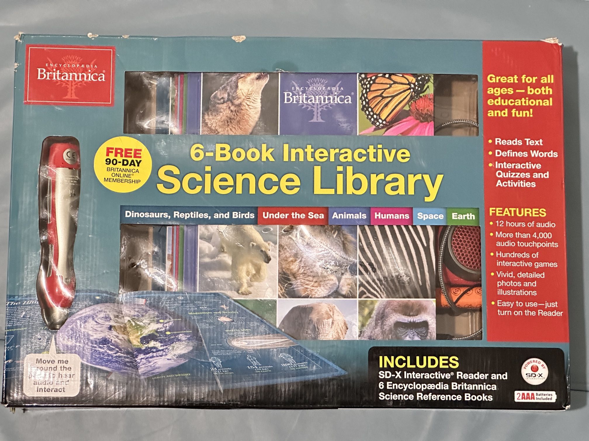 洋書 6-Book Interactive Science Library Encyclopaedia Britannica® 6 Book Interactive Science Library