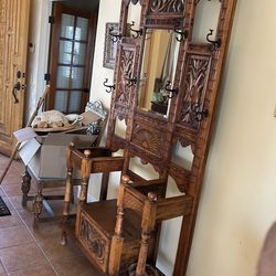 Antique  Green Man Motif