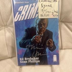 Criminal issue 1 Signed by Sean Phillips & Jacob Phillips