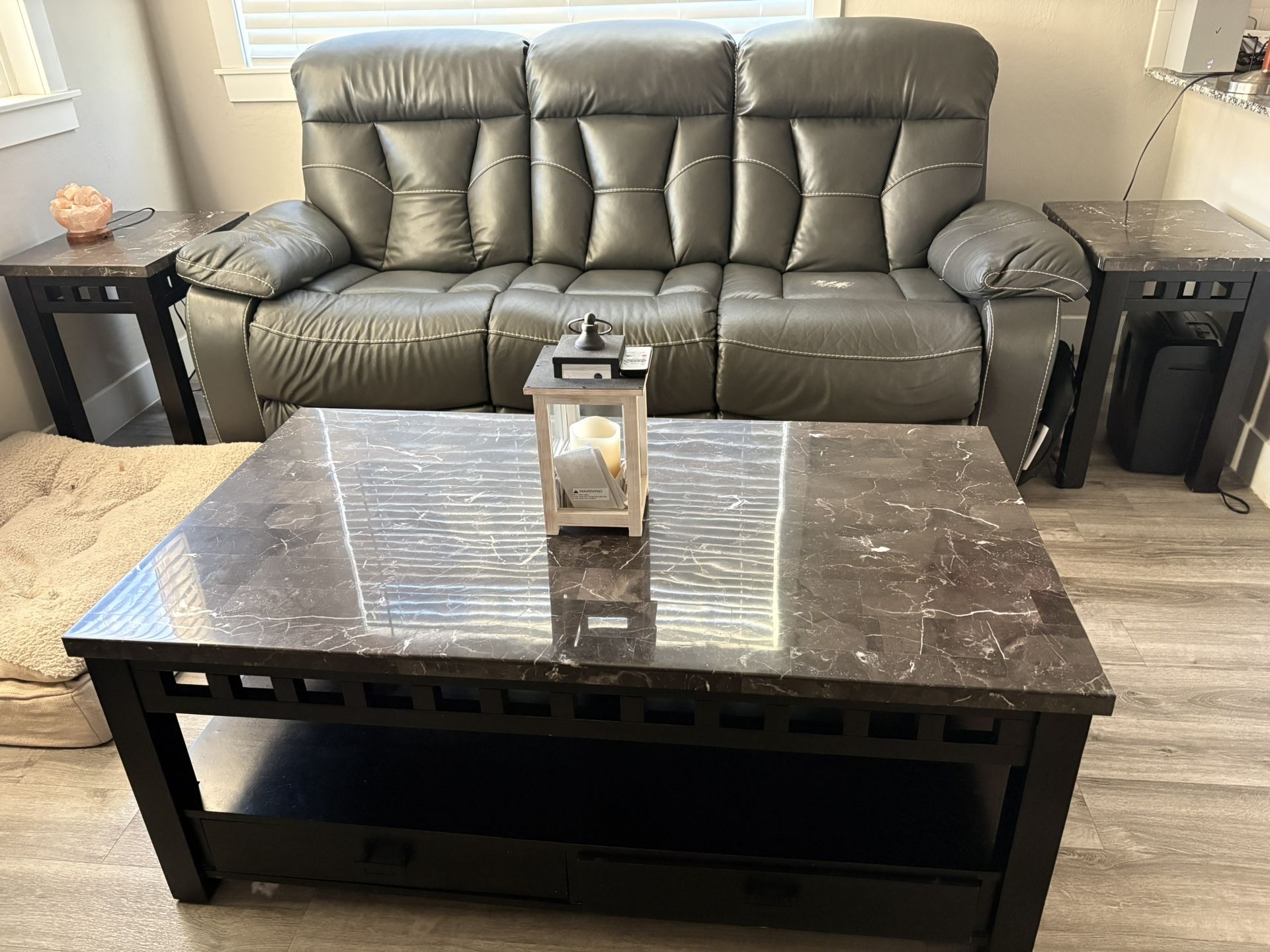 Sofa, Tables and Tv Stand