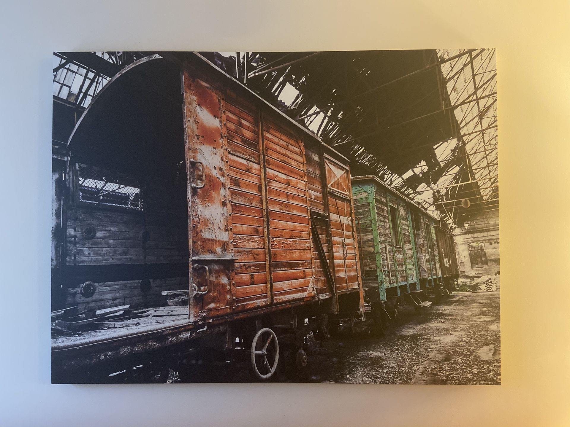 Train Canvas Wall Art