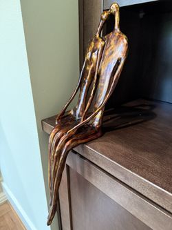 “The Kiss” Bronze Sculpture
