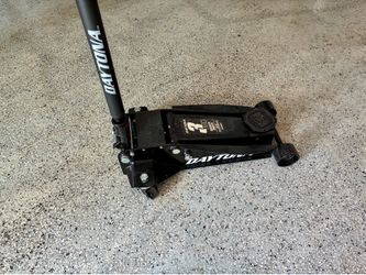 Daytona 3 Ton Professional Floor Jack with RAPID PUMP, Black (No Box / Never Used / With Manual)