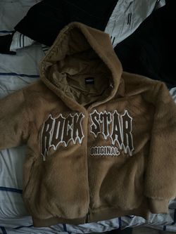 Rockstar Original Fuzzy Zip-Up Hoodie