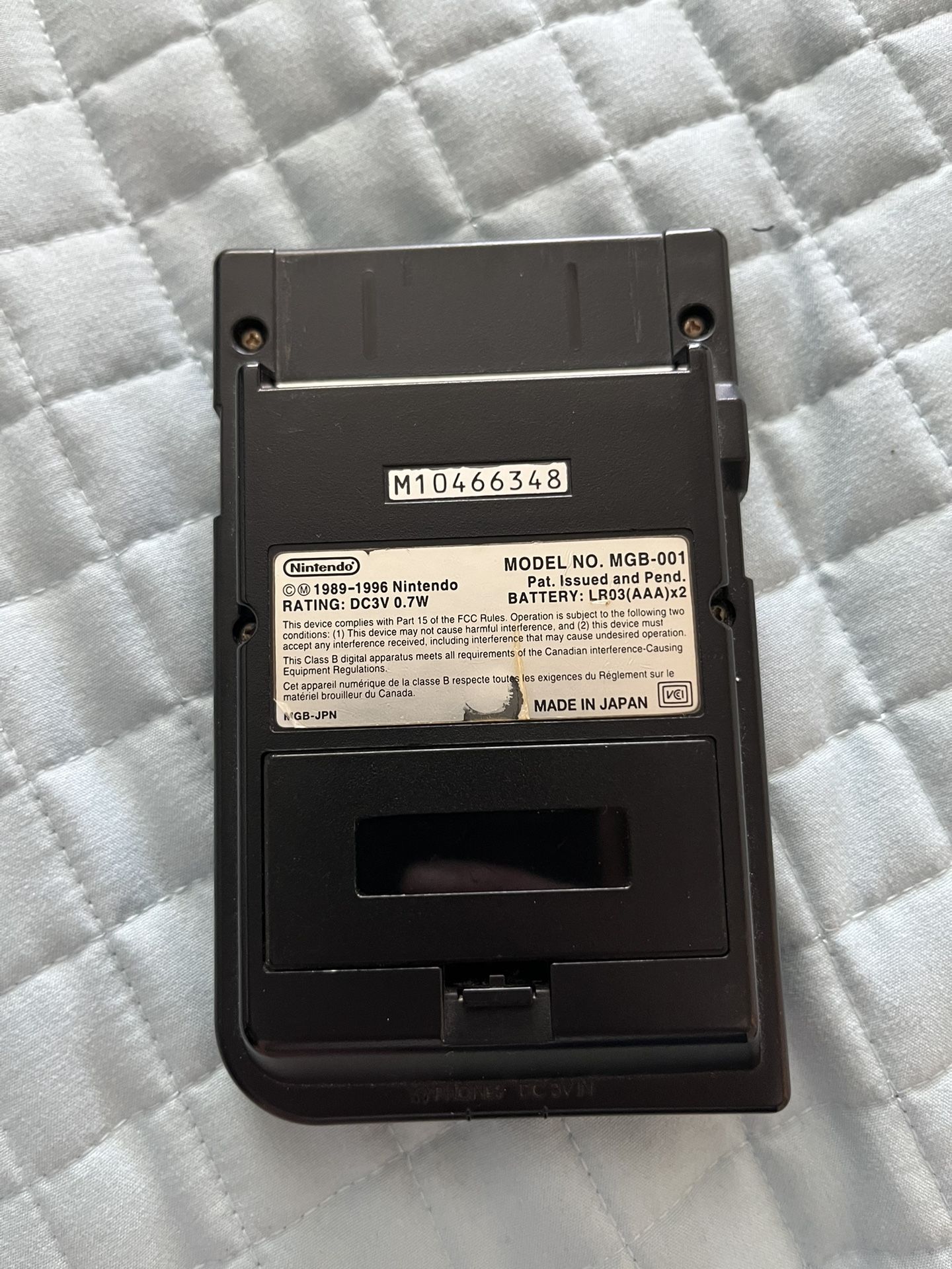 Nintendo Gameboy Pocket