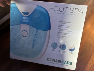 Foot Spa Bubbles + Massage