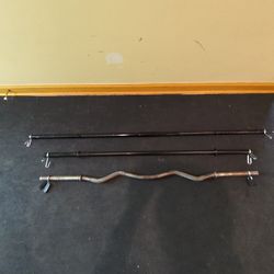 Standard 1inch Straight Bars And Curl Bar 