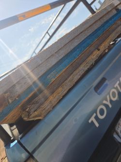 3/4 inch plywood, 4 pieces.