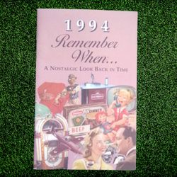 Remember When 1994 Paperback 