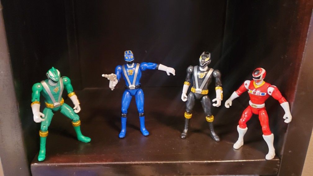 Power Rangers Action Figures.