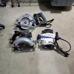 Skilsaw Saw's And Router