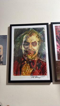 Rodney Ramos signed Beetlejuice