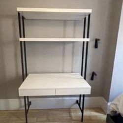 Crate & Barrel Shelving Unit