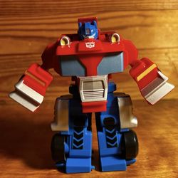 Transformers Rescue Bots Academy Classic Heroes Team Optimus Prime Converting