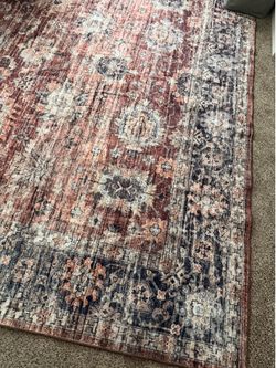 Washable area rug 9x12’