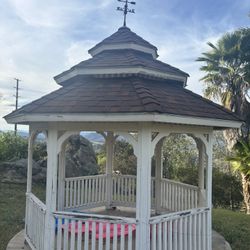 Octagon Wooden Gazebo 