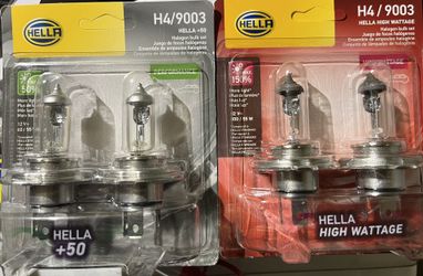 Hella Headlight Bulbs 9003 9005 H4 HB3