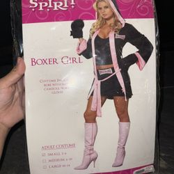Boxer Girl Costume